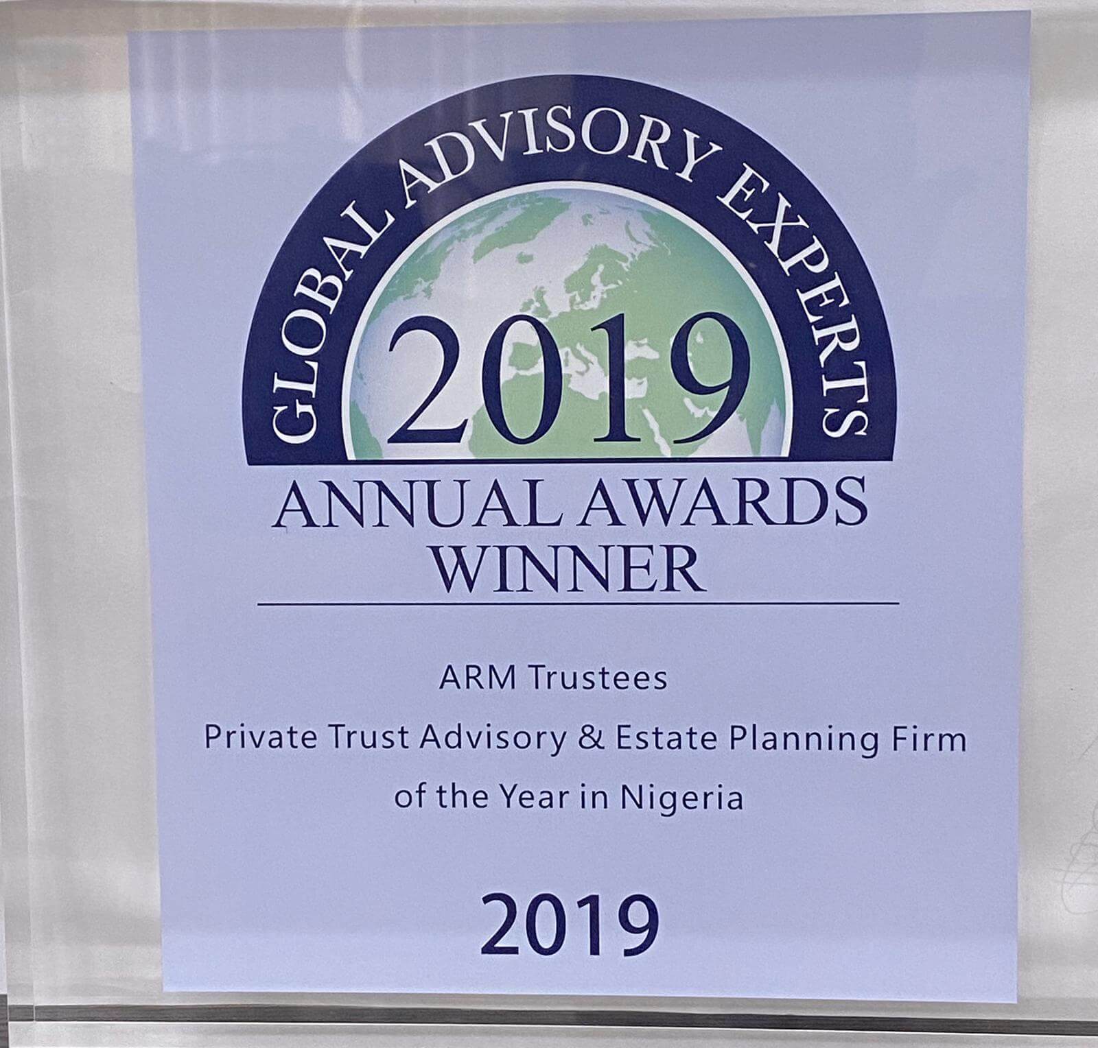 ARM Trustees bags international award for Private Trust